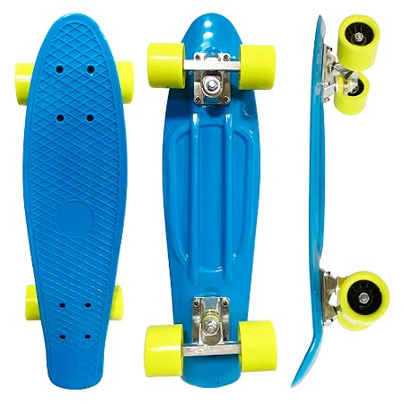 Skate Mini Cruiser DM Radical - Azul  - DMR6070 - Dm Toys