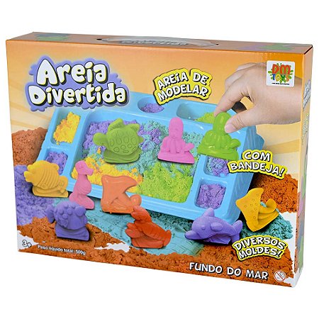 Areia Divertida Fundo Do Mar - DMT6642 - Dm Toys