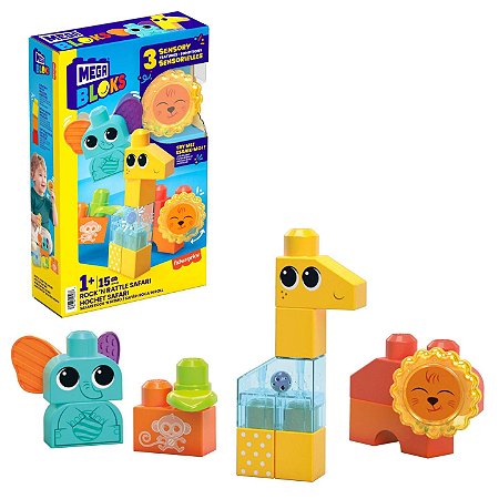 Mega Bloks - Safari Rattle - HKN42 - Mattel