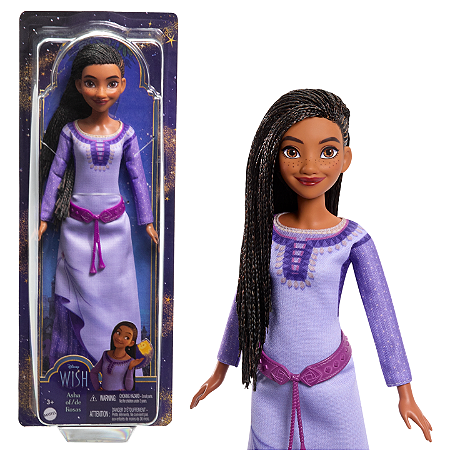 Boneca Asha Disney Wish - HPX23 - Mattel