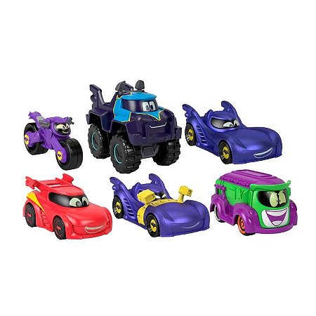 Mini Veiculo Batwheels Dc - Fisher-Price  - HML12 - Mattel