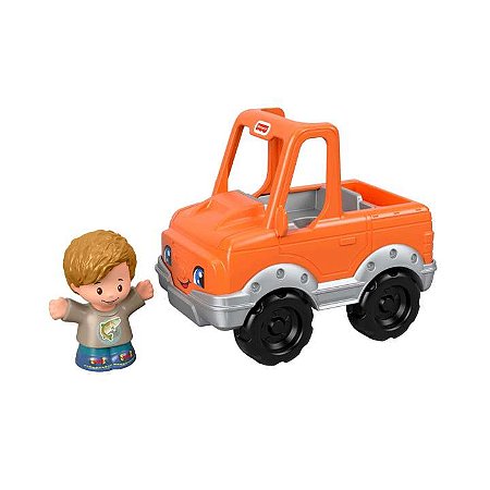 Little People Caminhonete Laranja - Fisher-Price  - GGT33/GGT36 - Mattel