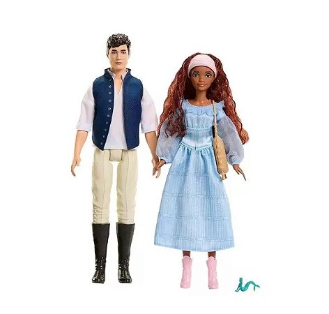 Disney A Pequena Sereia - Princesa Ariel e Príncipe Eric - HLX14 - Mattel