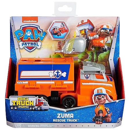 Patrulha Canina - Veículo Temático Big Truck - Zuma - 3245 - Sunny