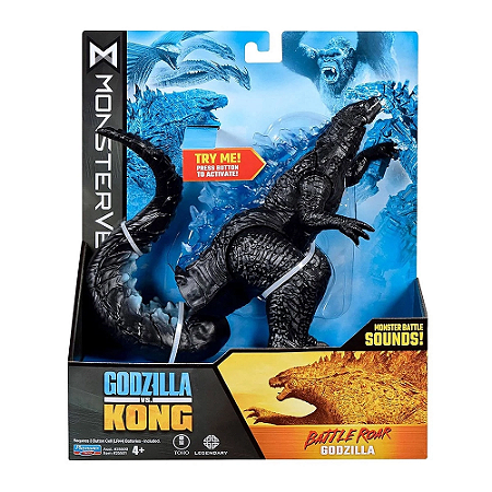 Boneco Godzilla 18 Cm - Filme Godzilla Vs Kong  - 3551 - Sunny