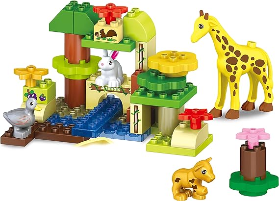 Blocos De Construção - Zoológico - ZP00748 - Zoop Toys