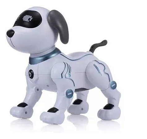 Cachorro Robô Inteligente Som e Luz - C/ Controle Remoto - 9233 - Zippy Toys