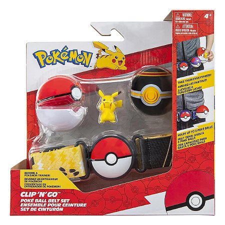 Pokémon - Cinto Com Pokébola - Pikachu Modo de Batalha - 2607 - Sunny