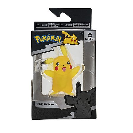 Pokemon - Figura de Batalha Translúcida - Pikachu - 2664 - Sunny