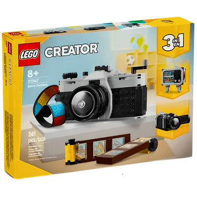 Lego Creator 3 em 1 - Câmera Retrô 261 peças - 31147