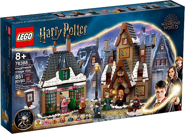 Lego Harry Potter - Visita à Aldeia Hogsmead 851 peças - 76388