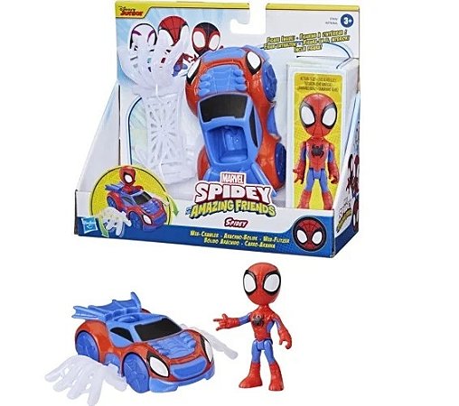 Veículo e Figura Spidey Marvel - F7454 - Hasbro