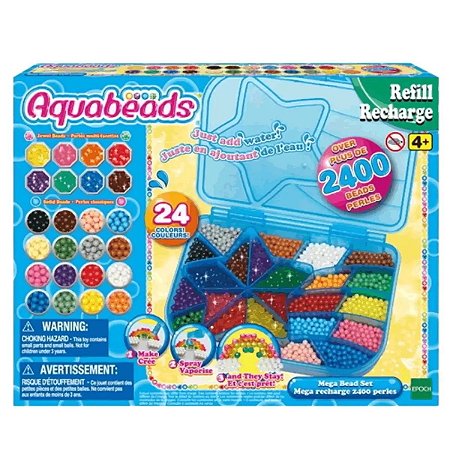 Aquabeads Mega Beads Set - 24 Cores - 31502 - Epoch