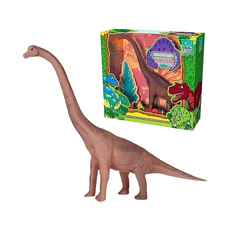Dinossauro Amigo Com 1 Peça - 292 - Super Toys