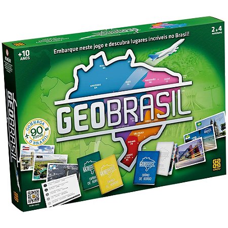 Jogo GeoBrasil - 4558 - Grow