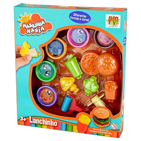 Massinha Mania Lanchinho - DMT6630 - Dm Toys