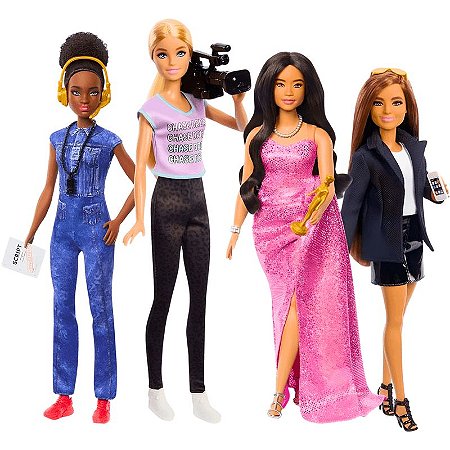 Boneca Barbie Profissões Diretora De Cinema HRG54 - Mattel