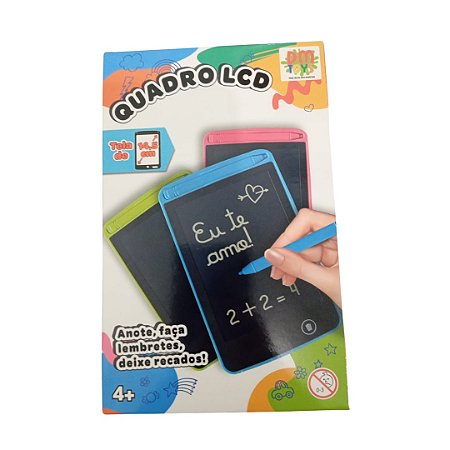 Quadro LCD - Tela 14,5cm - DMT6719 - Dm Toys