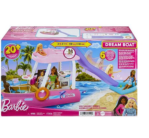 Barbie Barco Cruzeiro Dos Sonhos - HJV37 - Mattel
