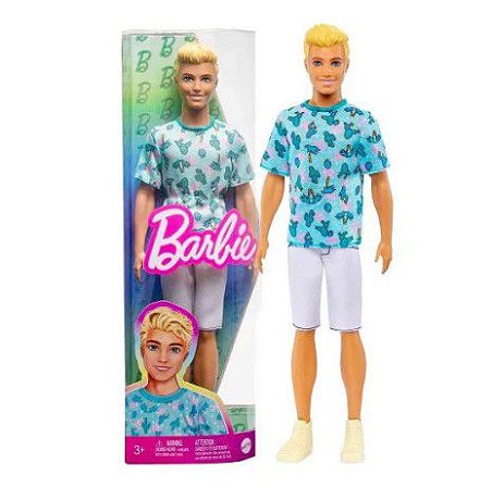 Boneco Ken Fashionista 211 - Loiro - DWK44 - Mattel