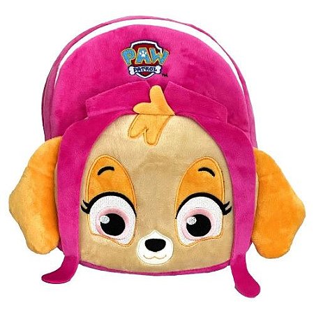 Mochila De Pelúcia Patrulha Canina Skye - 2831 - Candide