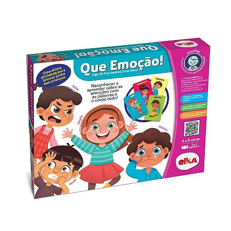 Que Emoção - Jogo de Expressões - 1245 - Elka