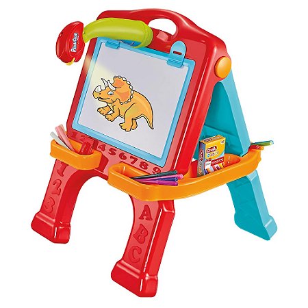 Quadro Divertido 3 em 1 - DMT6624 - Dm Toys