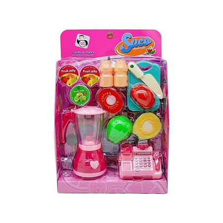 Kit Suco Divertido - 13 Peça - PI4068 - Pica Pau