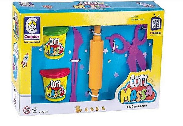 Coti Massa Kit Confeiteiro Massinha - 2534 - Cotiplás