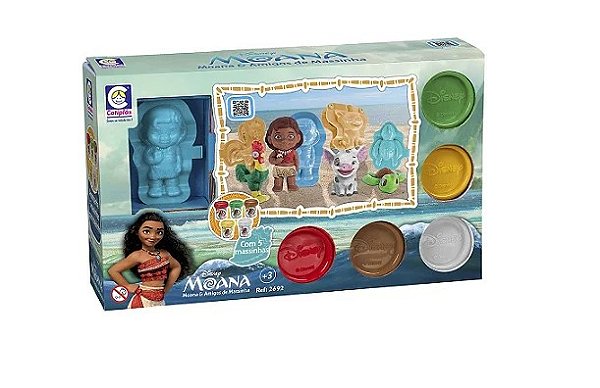 Moana e Amigos de Massinha Disney - 2692 - Cotiplás