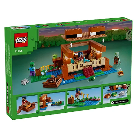 Lego Minecraft - A Casa Do Sapo - 400 Peças - 21256