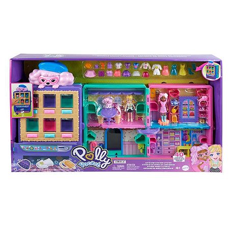 Polly Pocket Doce Studio de Moda - HKW12 - Mattel