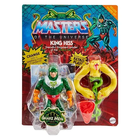 Boneco King Hiss Masters Of The Universe - HKM80 - Mattel