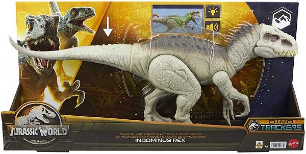Dinossauro Indominus Rex Camuflagem - HNT63 - Mattel