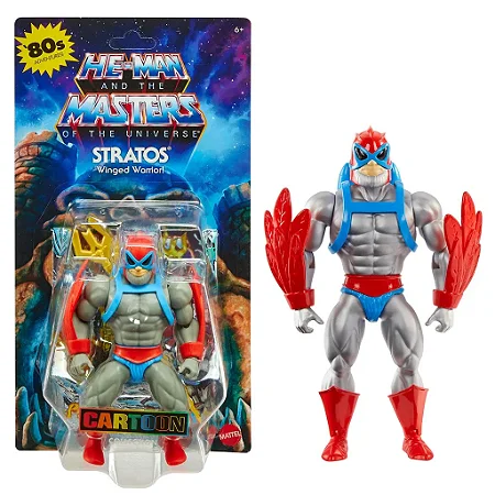 Masters of the Universe Figura de Ação Stratos - HYD16 - Mattel