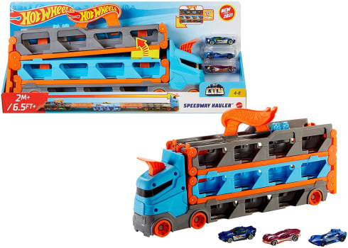 Hot Wheels Caminhão City Guincho Pista De Corridas - GVG37 - Mattel