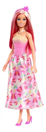 Barbie Princesa Donzela Vestidos Sonhos HRR07/HRR08 Mattel