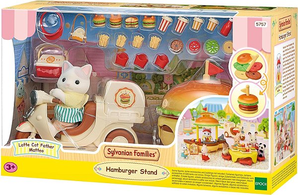 Sylvanian Families Quiosque de Hambúrguer -5757 Epoch