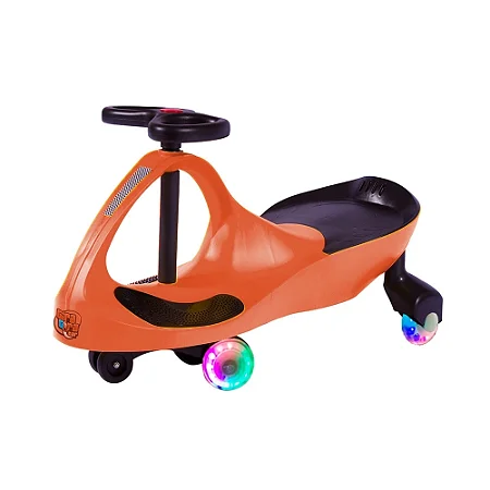 Gira Gira Car C/ Luz - Laranja e Preto - GXT405LLR - Fenix