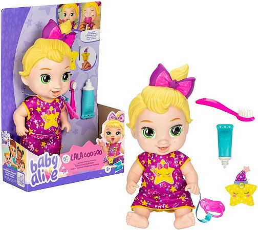Boneca Baby Alive Lil Dreamer Lala Googoo - F9856 Hasbro