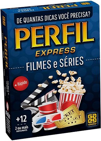 Jogo Perfil Express Filmes e Séries - 4364 - Grow