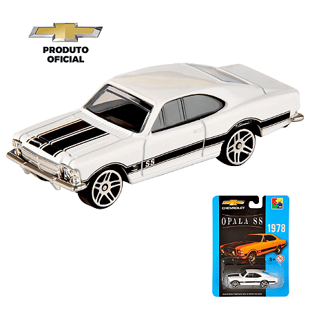 Carrinho Opala 1978 Branco Escala: 1:64 - MOCP-14 - Cks