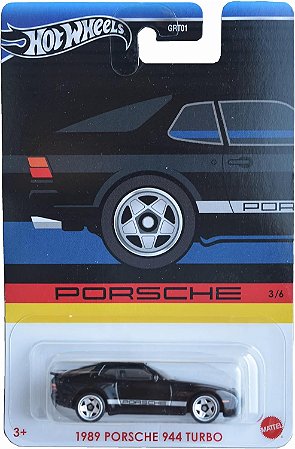 HotWheels Porsche Series - 1989 Porsche 944 Turbo- GRT01/HRW58 - Mattel