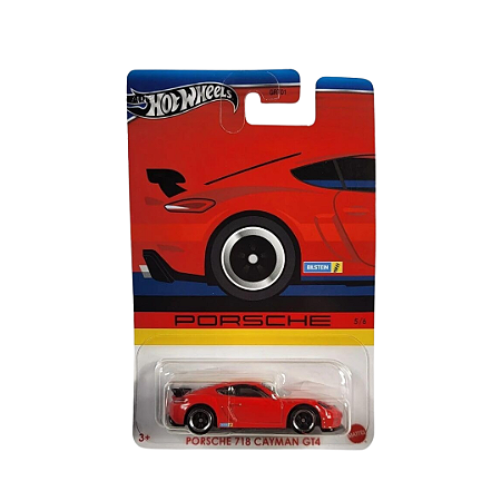 HotWheels Porsche Series - Porsche 718 Cayman GT4- GRT01/HRW60 - Mattel
