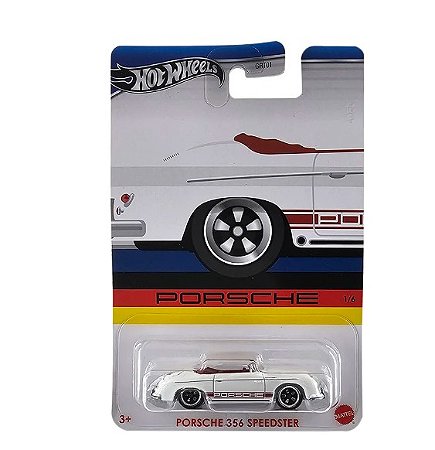 HotWheels Porsche Series - Porsche 356 Speedster - GRT01/HRW56 - Mattel