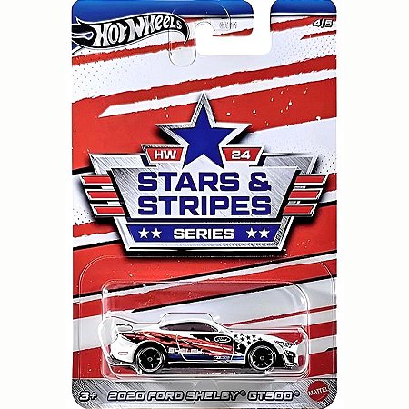 Hot Wheels - Stars & Stripes 2020 Ford Shelby GT500 - GRT01/HRW65 - Mattel