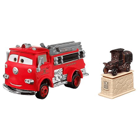 Carros Disney Cars Vermelho e Stanley - DXV99 Mattel