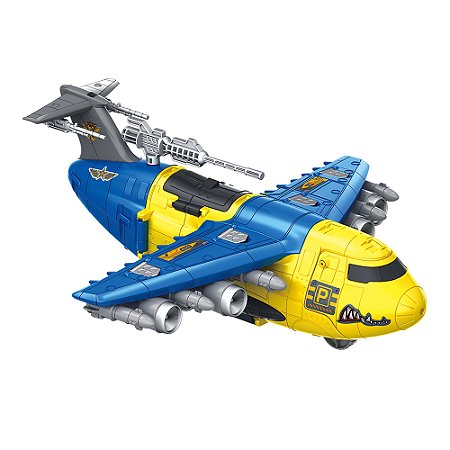 Avião de Resgate - DMT6859 - Dm Toys