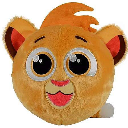 Funn Ball Bolofofos 30 cm Bola com Pelucia Rick Leão - 3027 - Unitoys