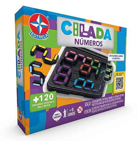 Jogo Cilada Números - 3000004 - Estrela